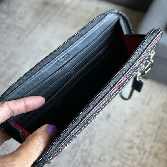 Coach Multicolor Plaid Wallet - Picture 5 of 6